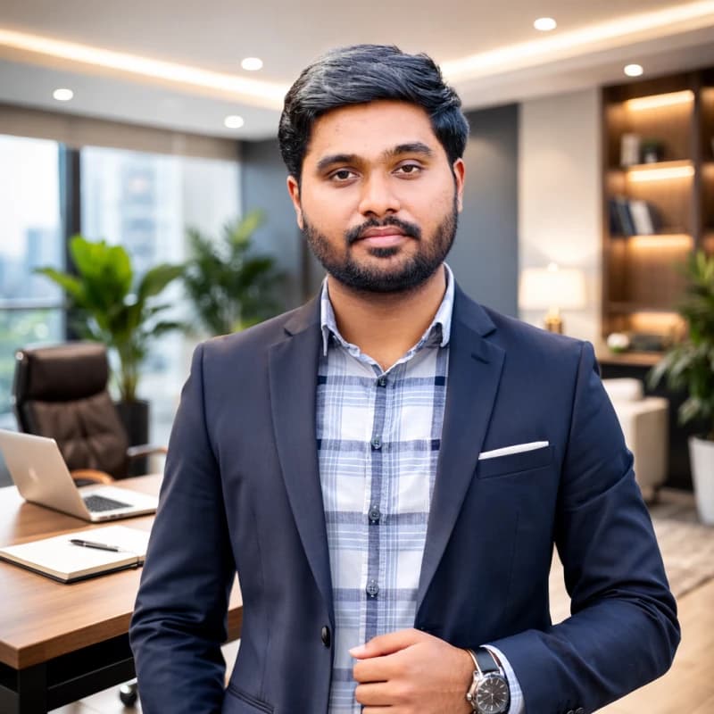Vishnuvardhan Reddy portrait